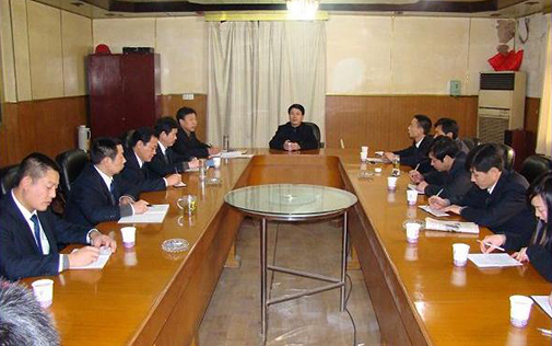 集团董事长高度重视工会事情，，在集团党群文宣事情会上对各人气出了期望