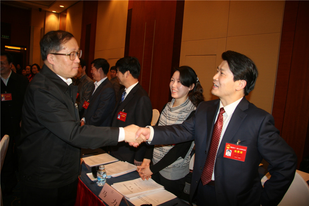 8湖北省委书记、、人大主任李鸿忠接见董事长